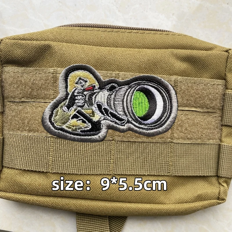 Pegatina táctica para ropa bordada