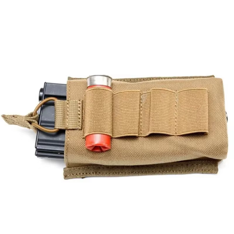 Bolsa táctica MOLLE porta cargadores multicalibre y accesorios