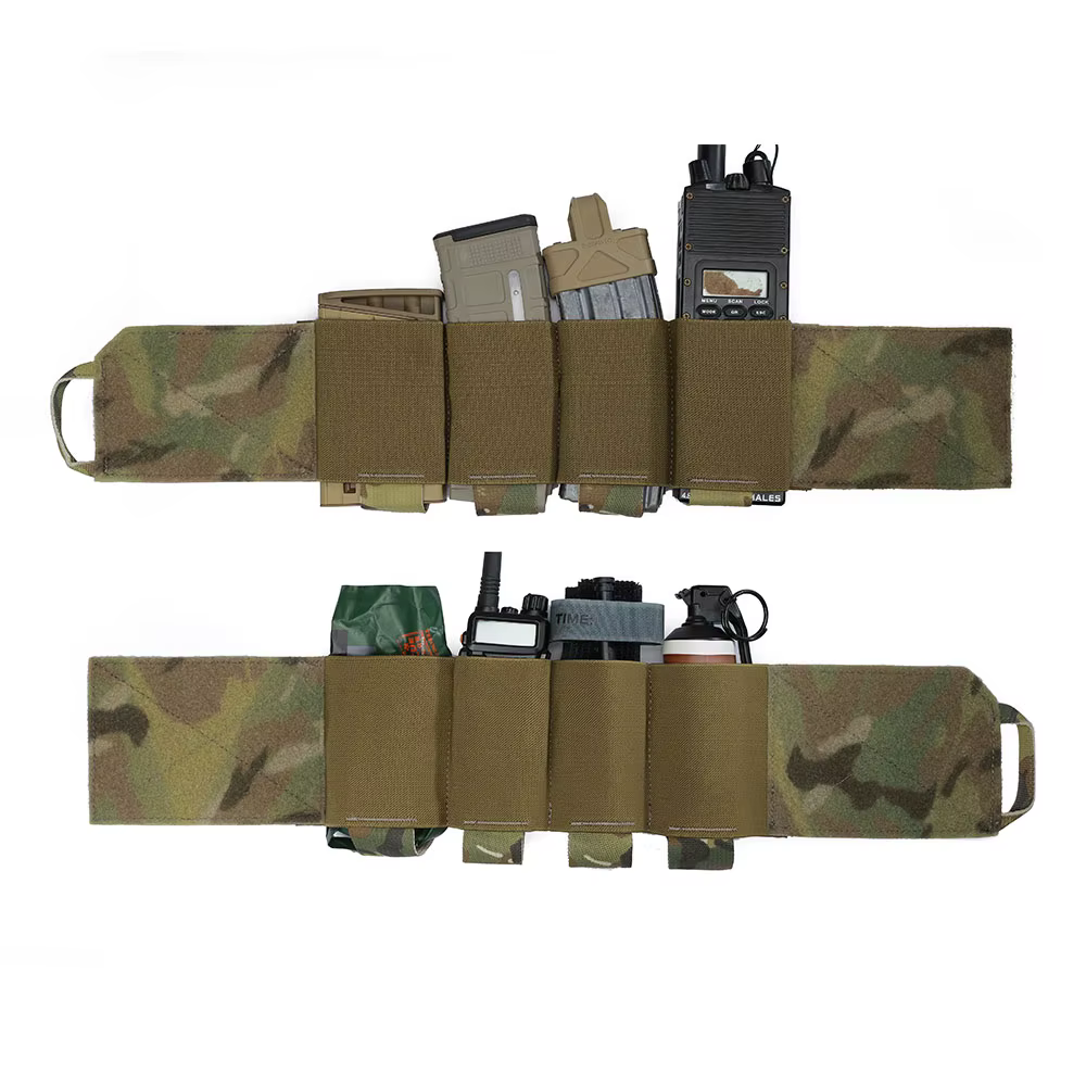 EmerSONGear Chaleco táctico MOLLE portaplacas – Faja elástica Airsoft - imagen 4