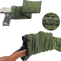 Calcetín verde táctico para rifle – Funda almacenamiento caza