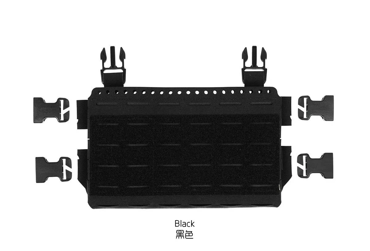 Panel modular y configuración en el pecho