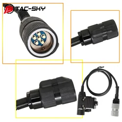 PTT táctica para emisoras PRC-152 y PRC-148 con conector