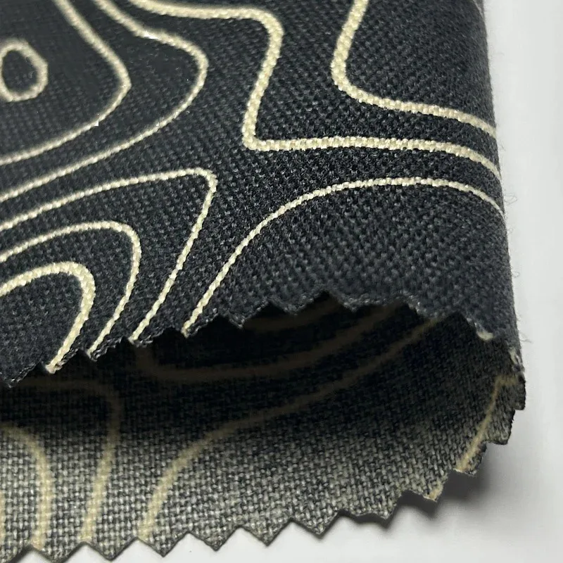 Tela nylon Terrain verde negro con PU y camuflaje topográfico - imagen 4