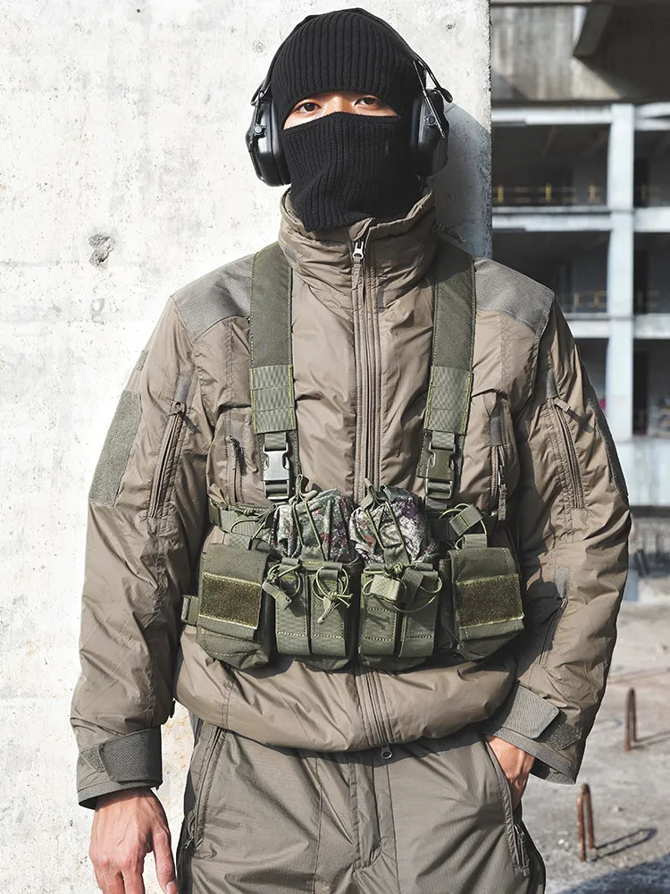 Chaqueta táctica de algodón con capucha Polar, abrigo antifrío - imagen 4