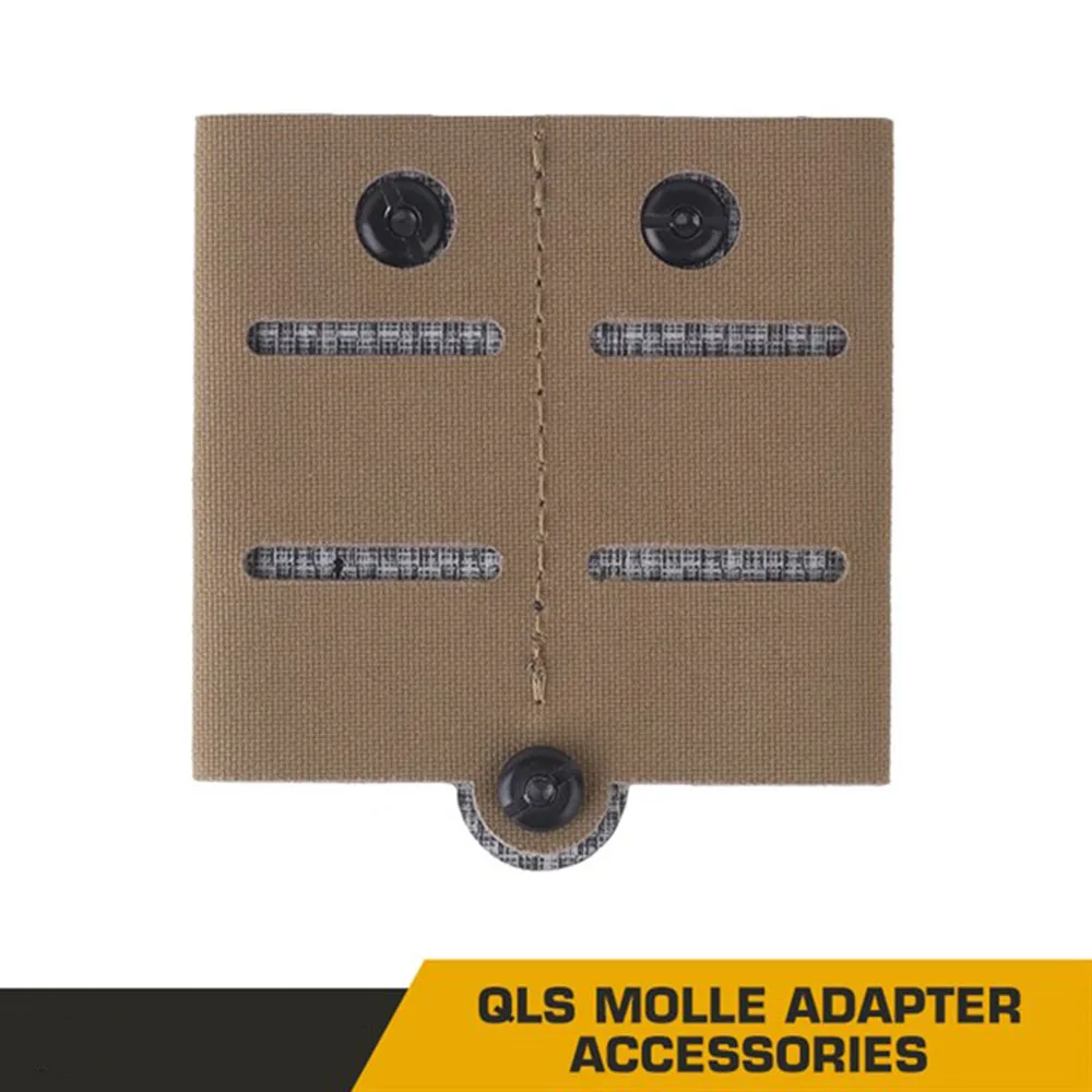 Accesorio táctico QLS MOLLE de inserción rápida, corte láser caza CS - imagen 3