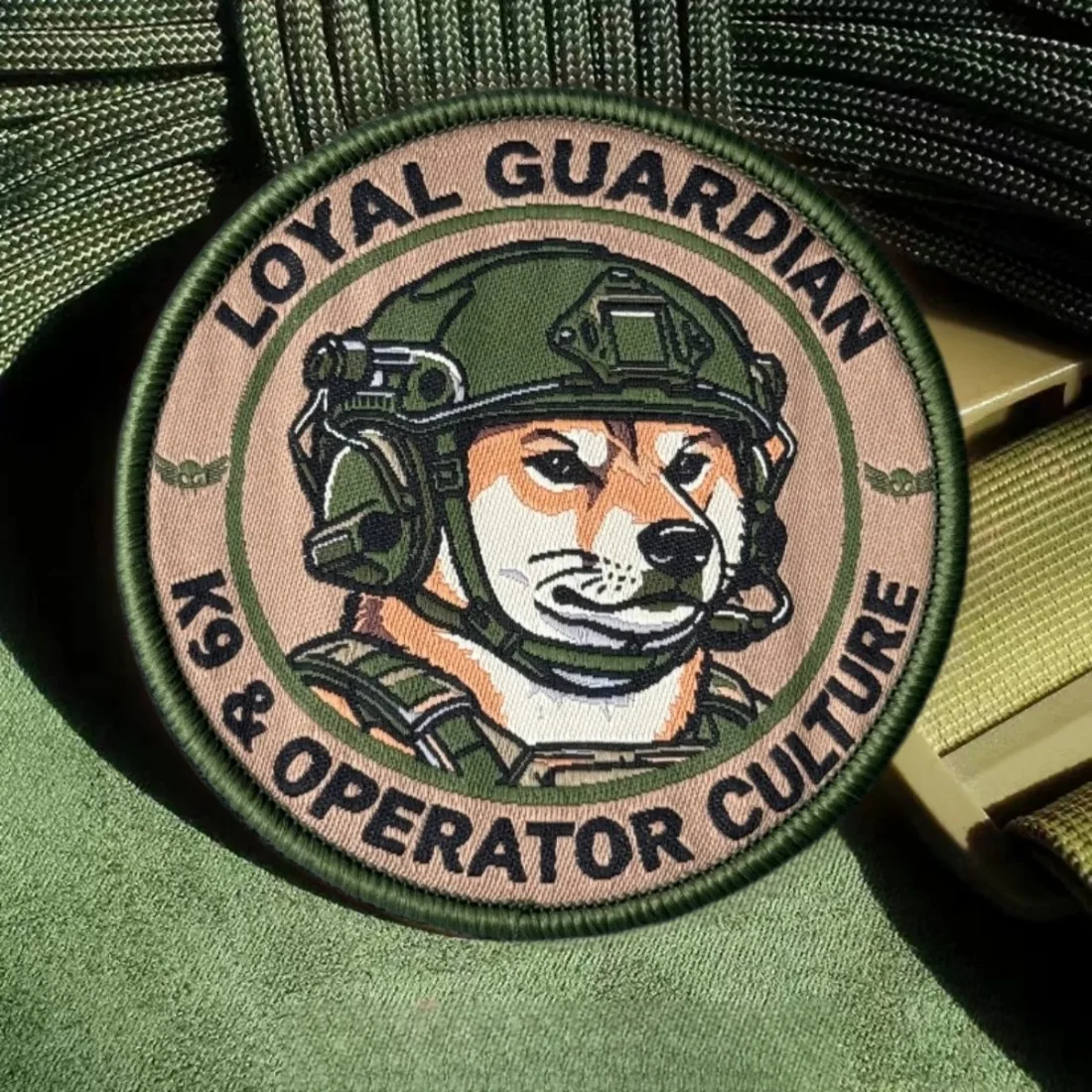 K9 OPERATOR – Parche táctico para perro con Velcro - imagen 2