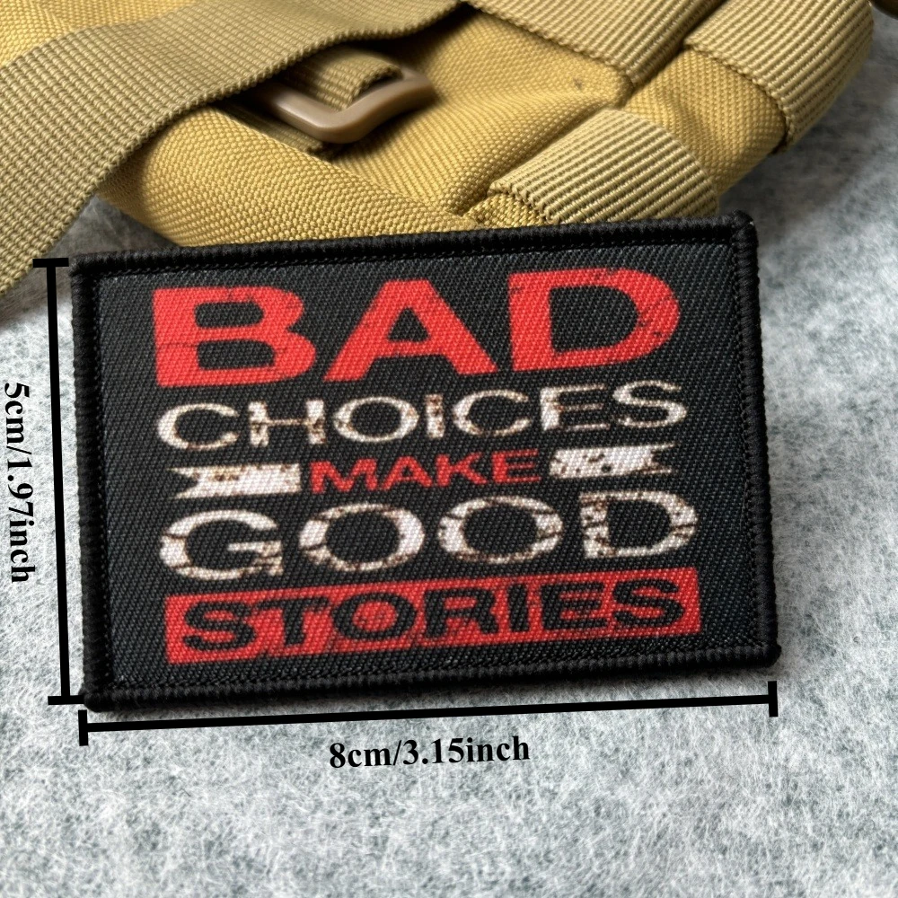 Parche moral táctico con velcro para mochila MOLLE - imagen 2
