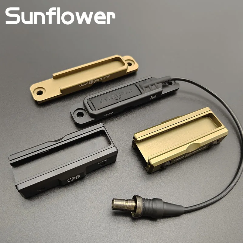 Accesorio riel M-LOK para interruptor remoto táctico CNC