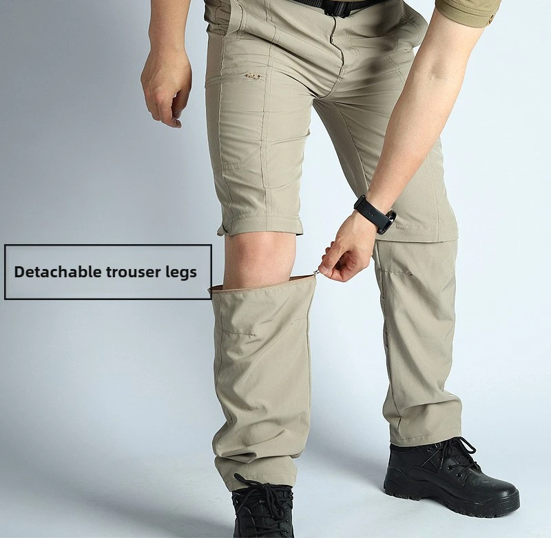 Cremalleras para convertir el pantalón