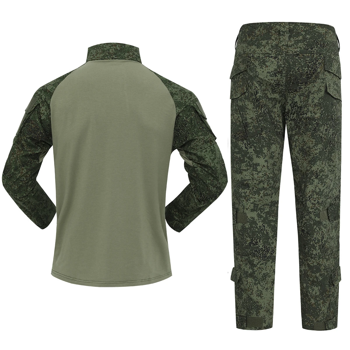 GEN2 EMR traje táctico camuflaje militar verde mono rana resistente