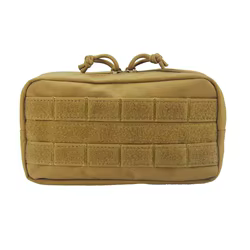 Bolsa táctica MOLLE de mano con velcro, EDC para uso diario