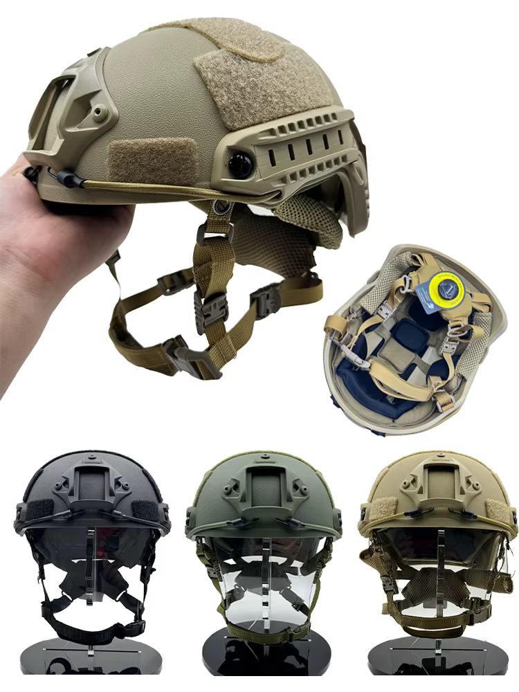 Casco táctico airsoft MH ABS reforzado – Equipo protección outdoor - imagen 5
