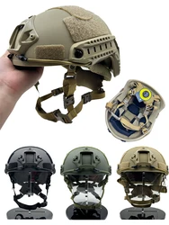 Casco táctico airsoft MH ABS reforzado – Equipo protección outdoor