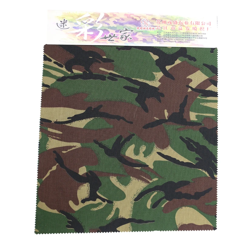 Tela táctica camuflaje DPM nailon Oxford para chaleco y bolso - imagen 3
