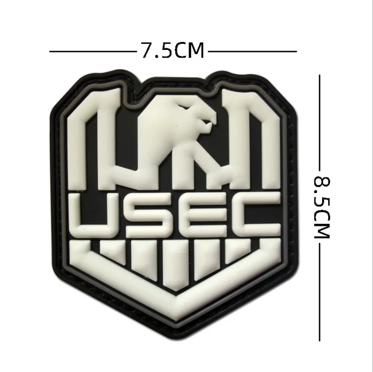 Emblema táctico con velcro