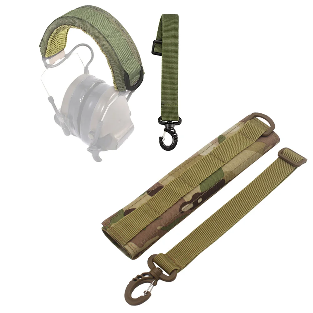 Funda táctica modular MOLLE resistente para auriculares profesionales
