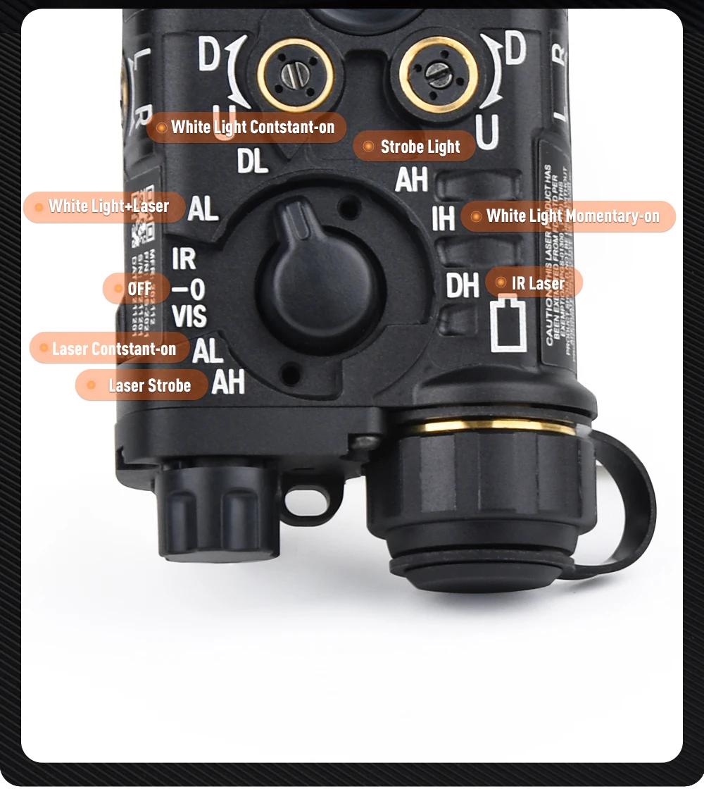 Compatibilidad con riel de 20 mm