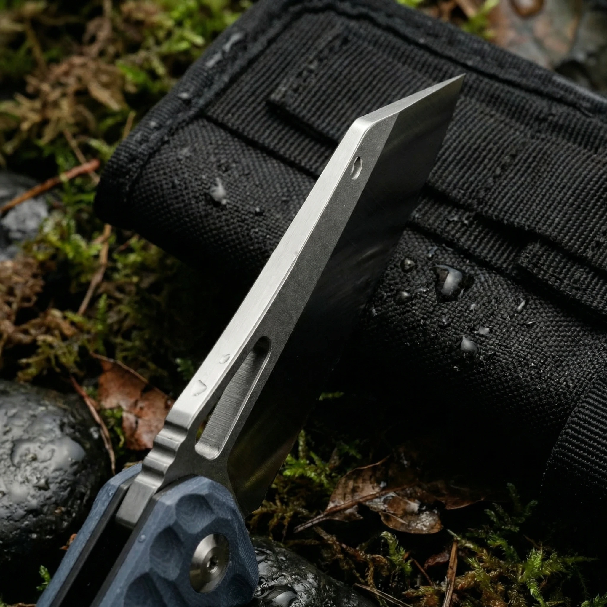 Cuchillo plegable exterior emergencia para senderismo y camping - imagen 3