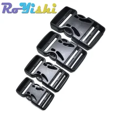 Hebilla táctica plástica doble ajustable para mochilas