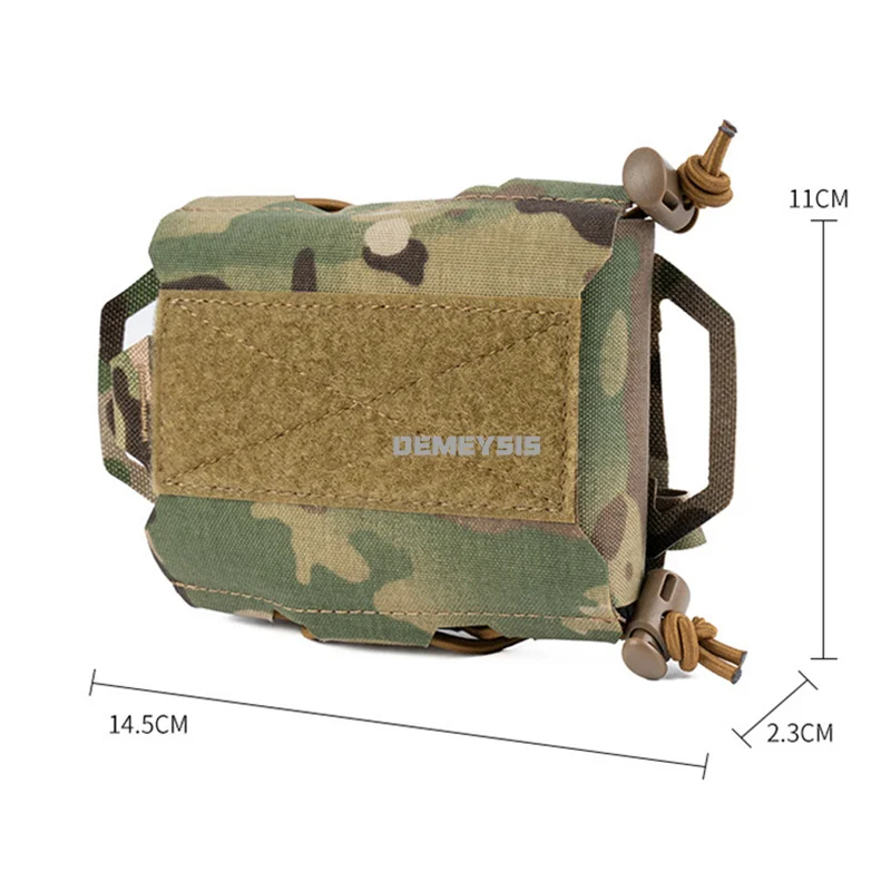 Bolsa IFAK MOLLE compacta de primeros auxilios tácticos