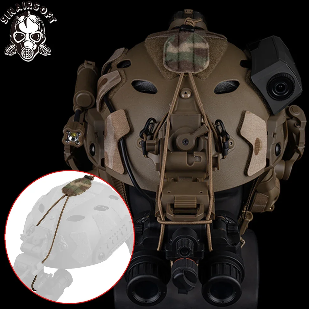 SINAIRSOFT Montura anticaída NVG para casco táctico - Soporte visión nocturna - imagen 2