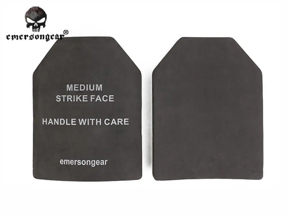EmersonGear Chaleco Táctico EVA con Placa Ficticia Negra