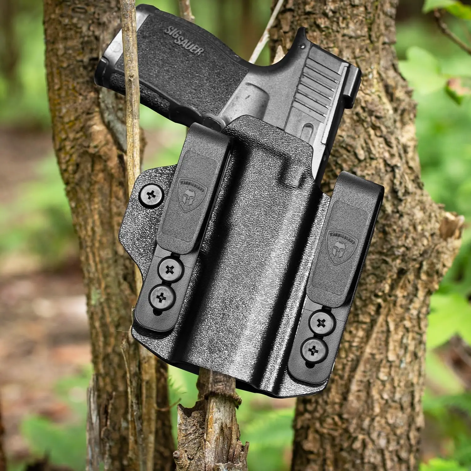 Funda Kydex Sig Sauer P365 con corte óptico – Porte IWB/OWB diestra - imagen 2