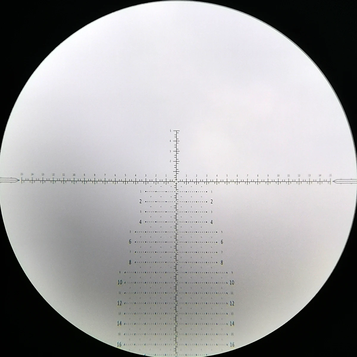 SKWoptics Mira de rifle FFP retícula focal precisa largo alcance - imagen 2