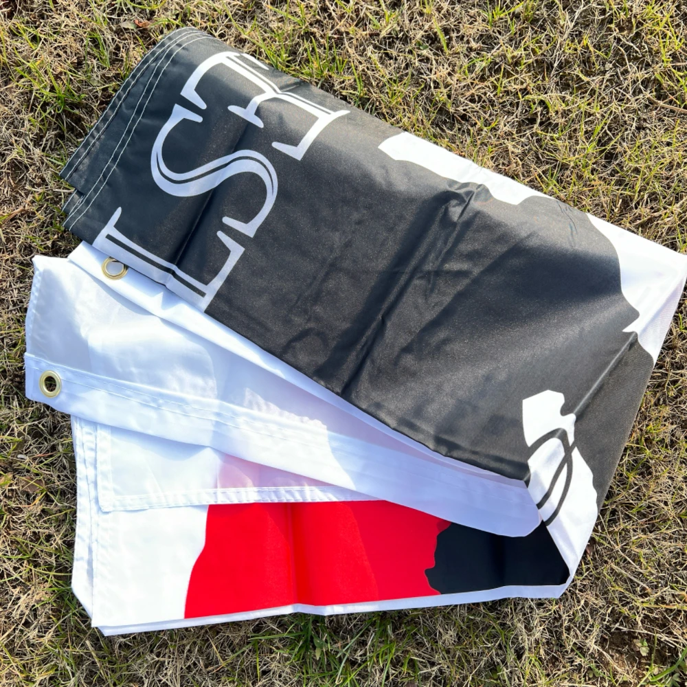 Bandera Día del Recuerdo con amapola – Costura reforzada - imagen 4