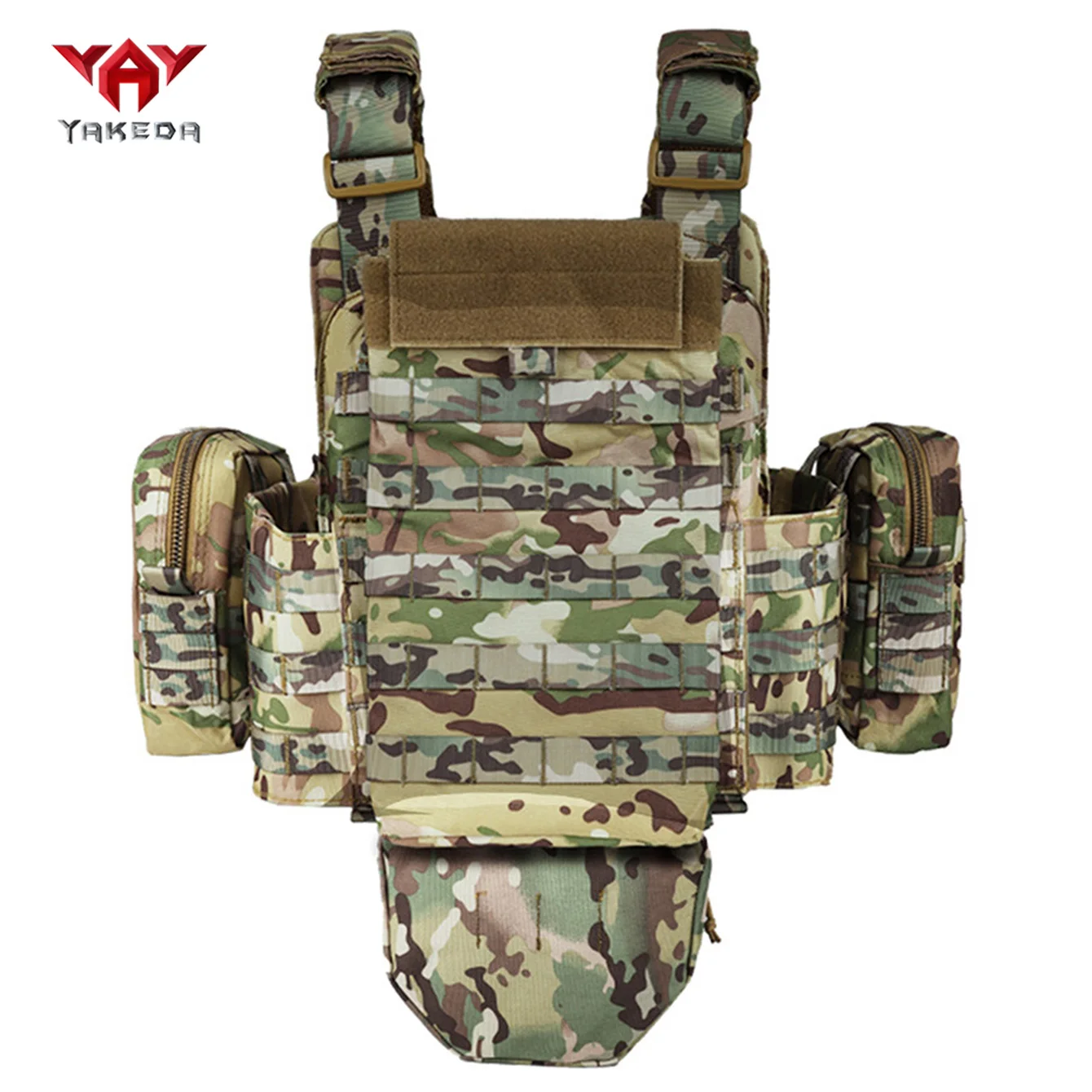 Chaleco táctico YAKEDA con sistema MOLLE para caza y entrenamiento - imagen 3