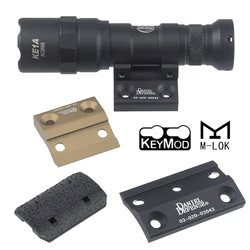 Surefire M300 M600 Soporte Scout Light Offset Rail M-LOK