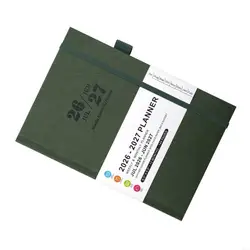 Cuaderno táctico planificación diaria con papel de alta calidad