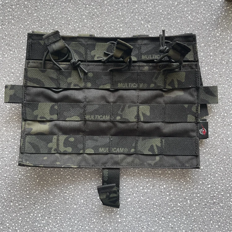 Panel en uso durante equipo de airsoft