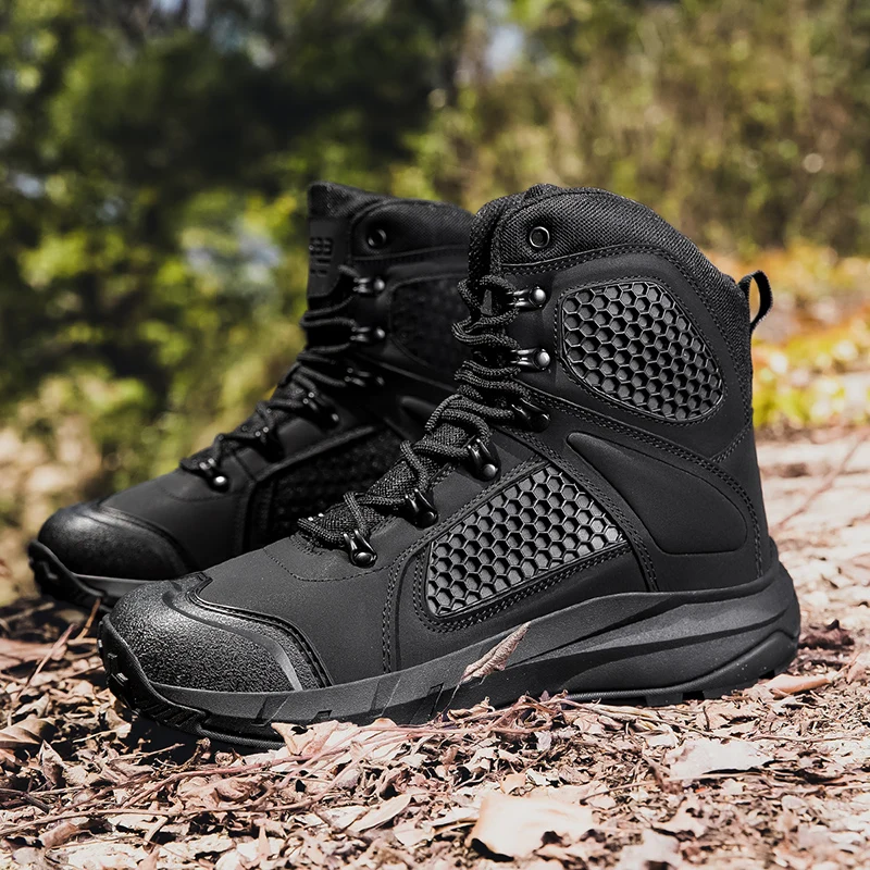 Botas tácticas militares desert – Impermeables antideslizantes hombre - imagen 3