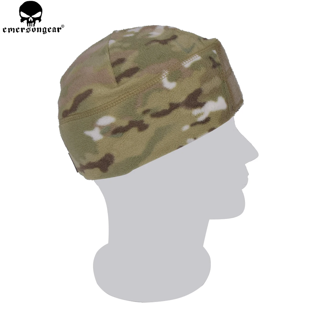 EMERSONGEAR gorro beanie táctico lana elástica negro verde - imagen 4