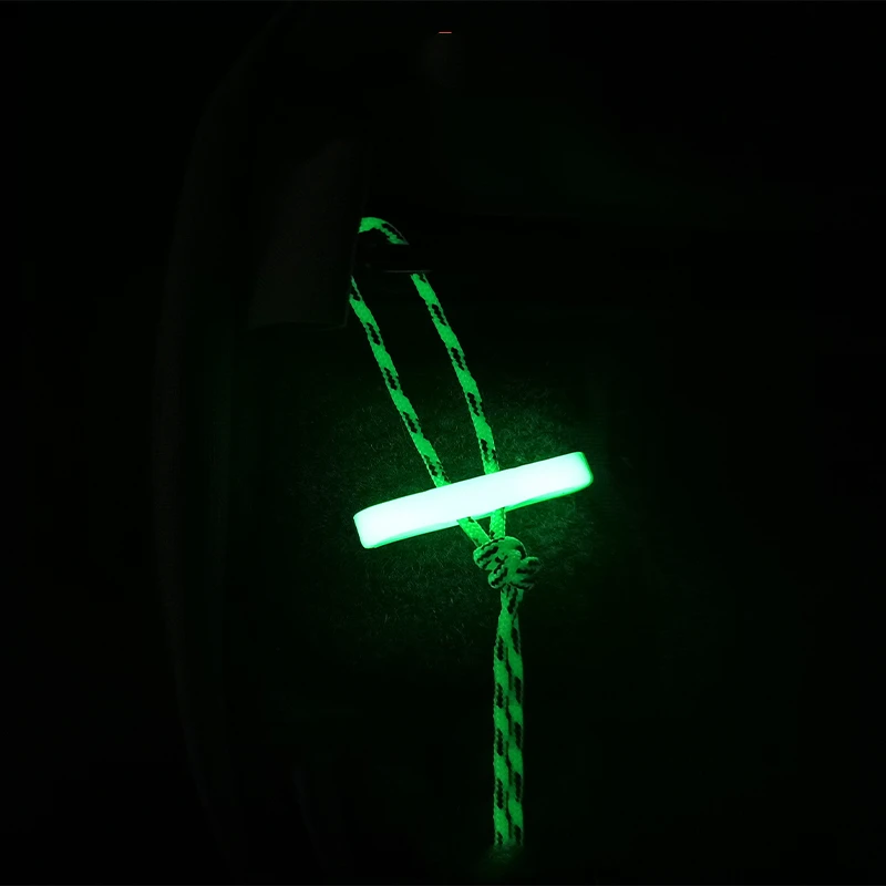 Tirador luminoso de resina removible para cuerda táctica de mochila - imagen 2