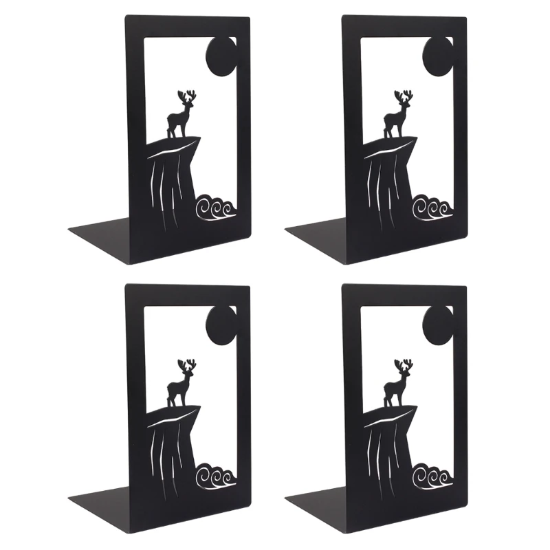 Sujetalibros metálico resistente K1KF – Soporte para libros - imagen 4