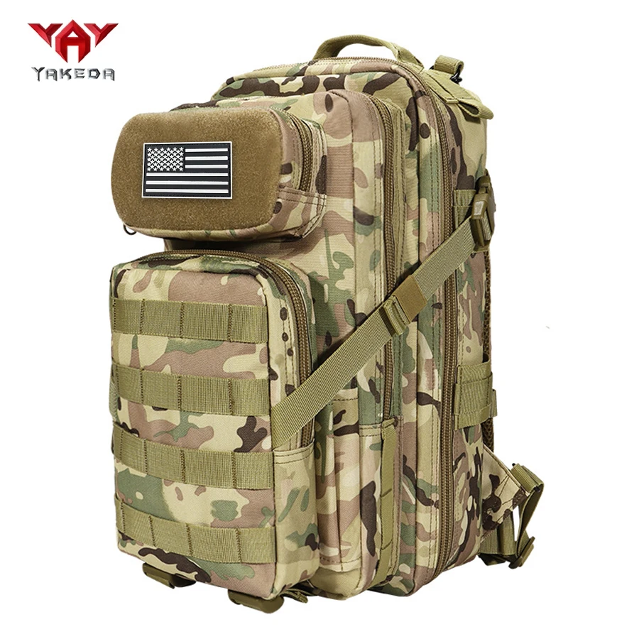 Mochila táctica YAKEDA gran capacidad con correas laterales - imagen 2