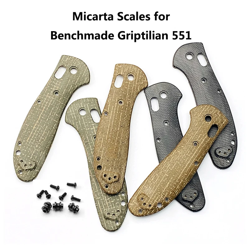 Báscula micarta verde para Griptilian 551