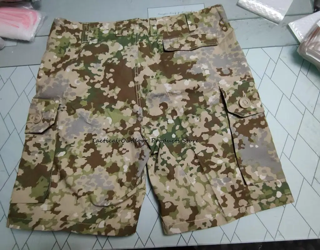 Pantalones cortos tácticos camuflaje alemán multibolsillo hombre - imagen 4