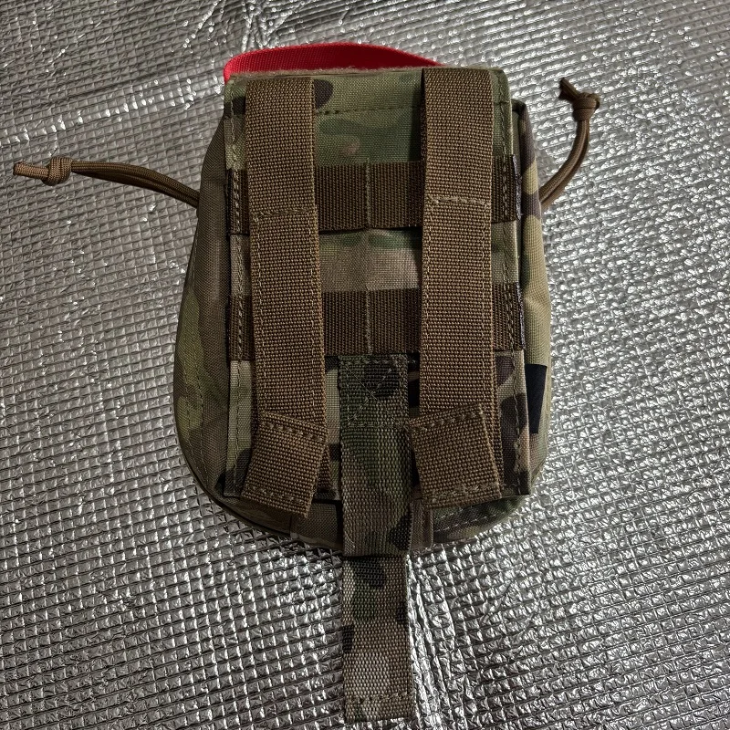 Bolsa médica táctica vertical de extracción rápida con cubierta - imagen 2