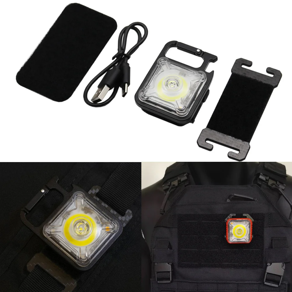 Micro linterna táctica USB recargable camping senderismo - imagen 5