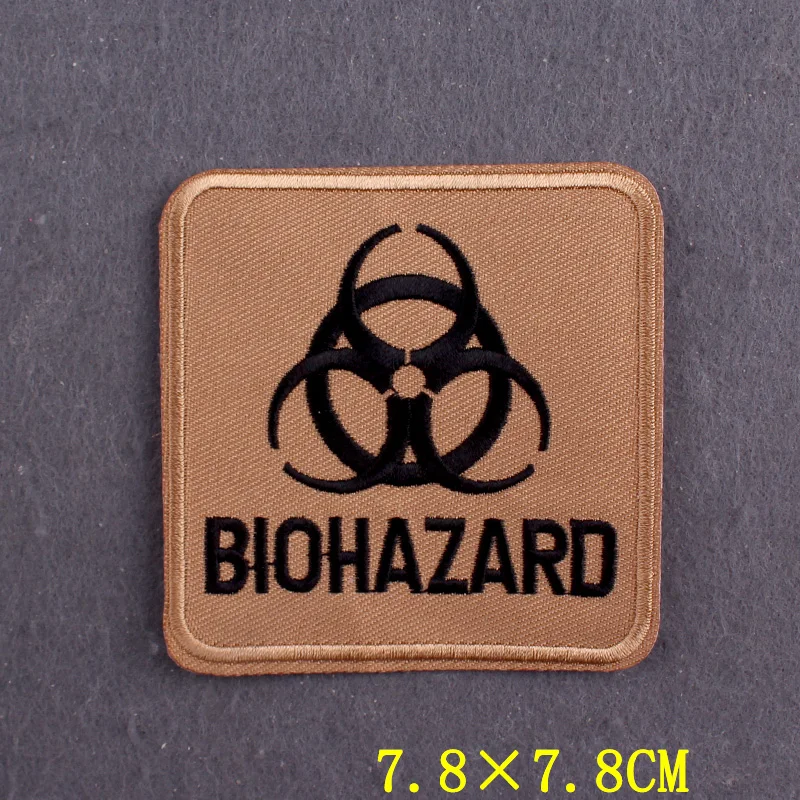 Parche bordado S.T.A.L.K.E.R. termoadhesivo nuclear para mochila - imagen 3