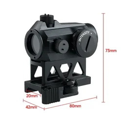 Visor red dot TACTICA compacto 2 MOA – Montura Picatinny