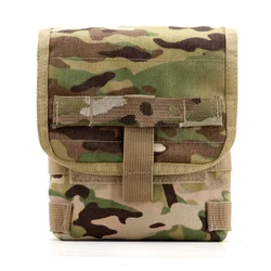 Bolsa táctica lateral MOLLE para kit de herramientas y basura