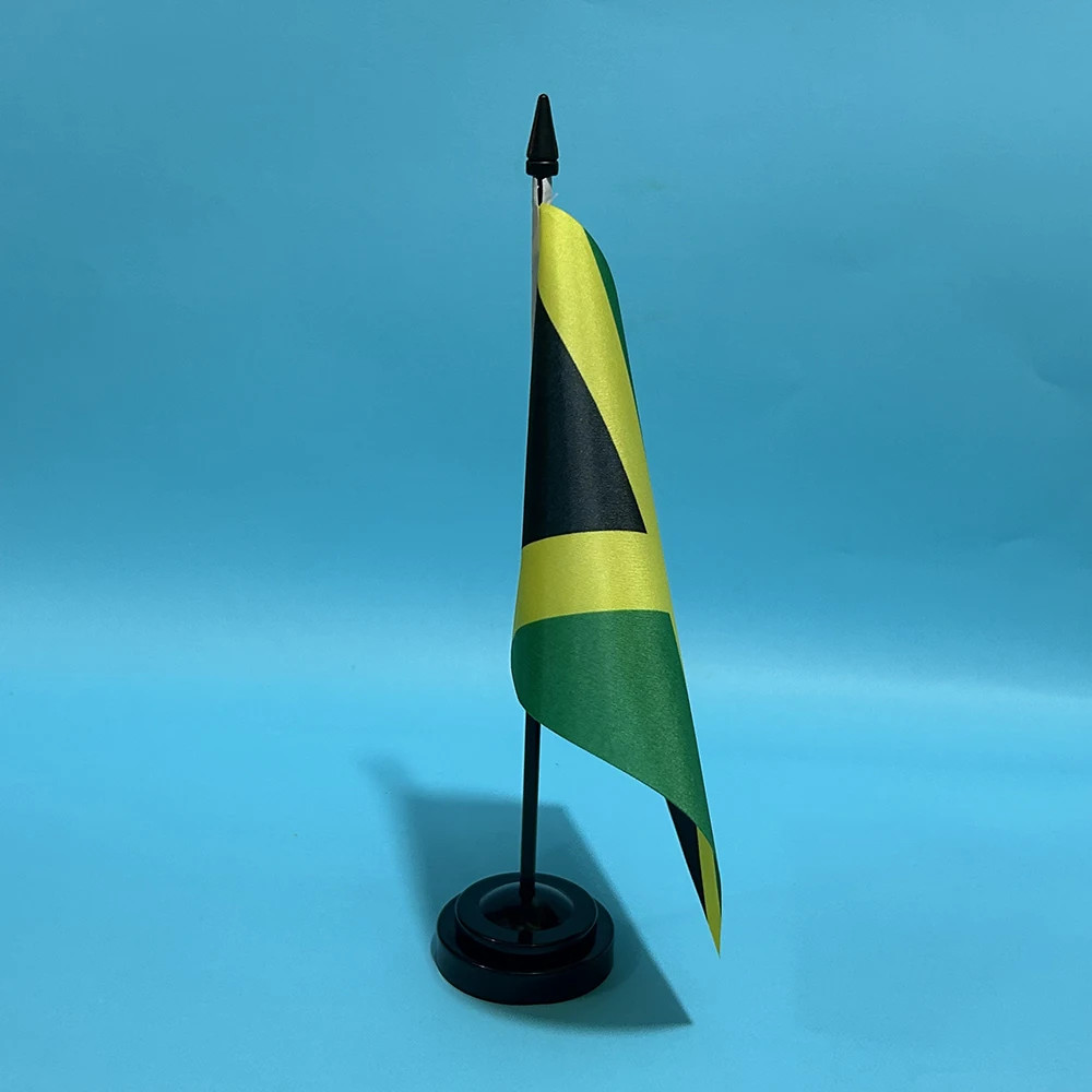 BANDERA SKY bandera nacional de Jamaica para escritorio de oficina - imagen 2