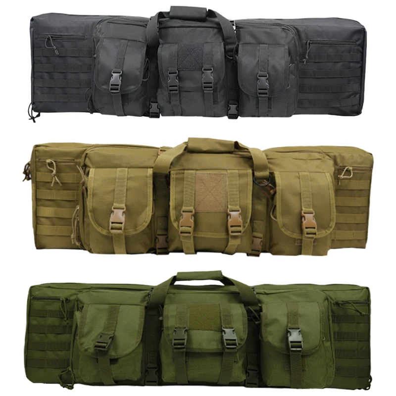 Bolsa táctica de hombro para rifle militar, transporte y tiro - imagen 2