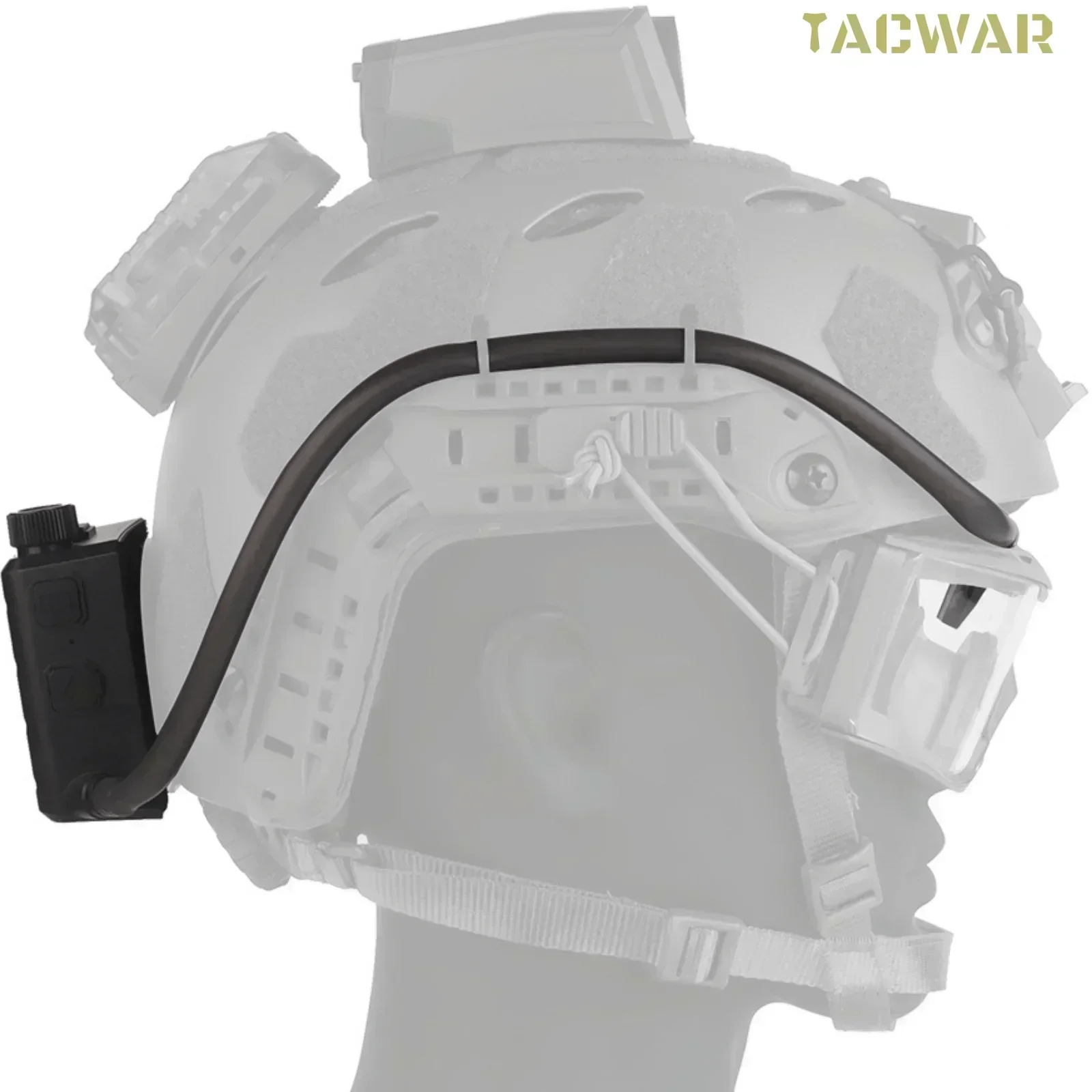 Desempañador de gafas tácticas con aire regulable-Inalámbrico Airsoft