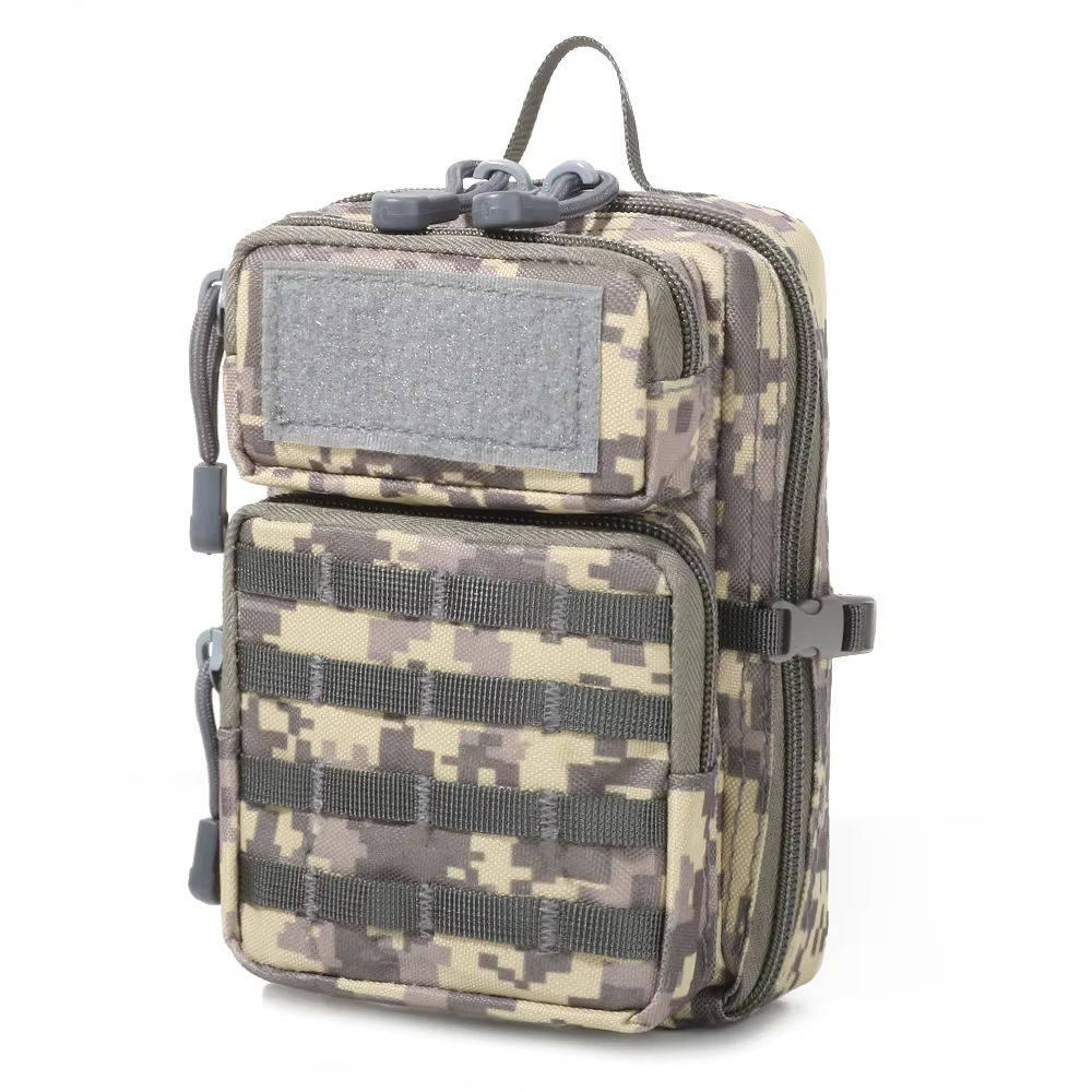 Bolsa táctica MOLLE impermeable de nailon camuflaje para EDC - imagen 2
