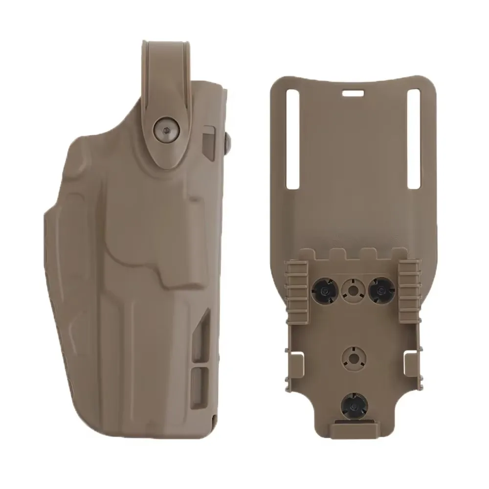 Funda táctica P320 M17/M18 liberación rápida QLS airsoft paintball - imagen 5